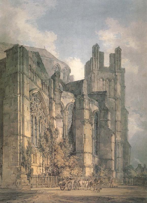 J.M.W. Turner St. Anselm-s Chapel with part of Thomas-a-Becket-s Crown,Canterbury oil painting picture